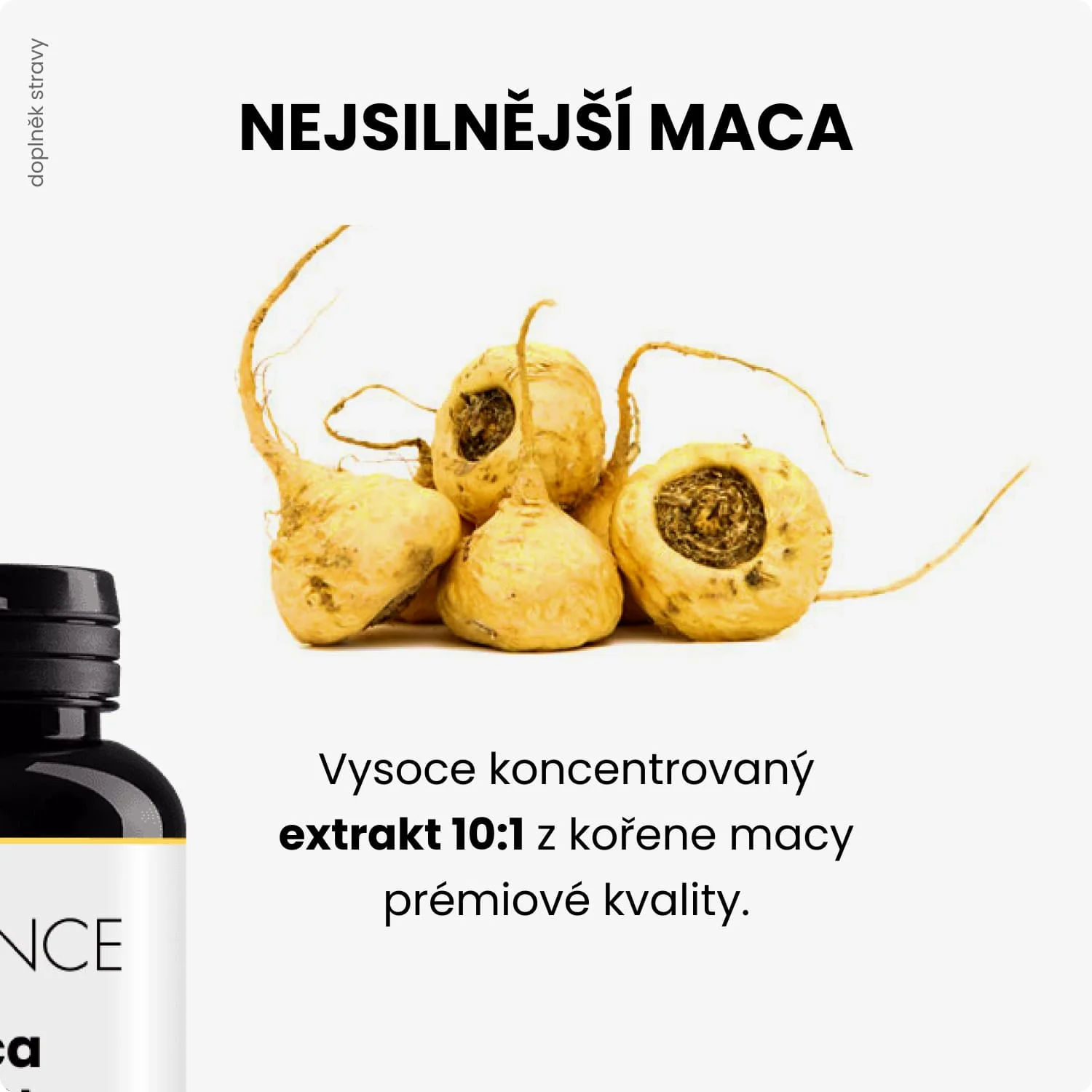 ADVANCE Maca 90 kapsúl - extrakt 10:1 1×90 cps, výživový doplnok