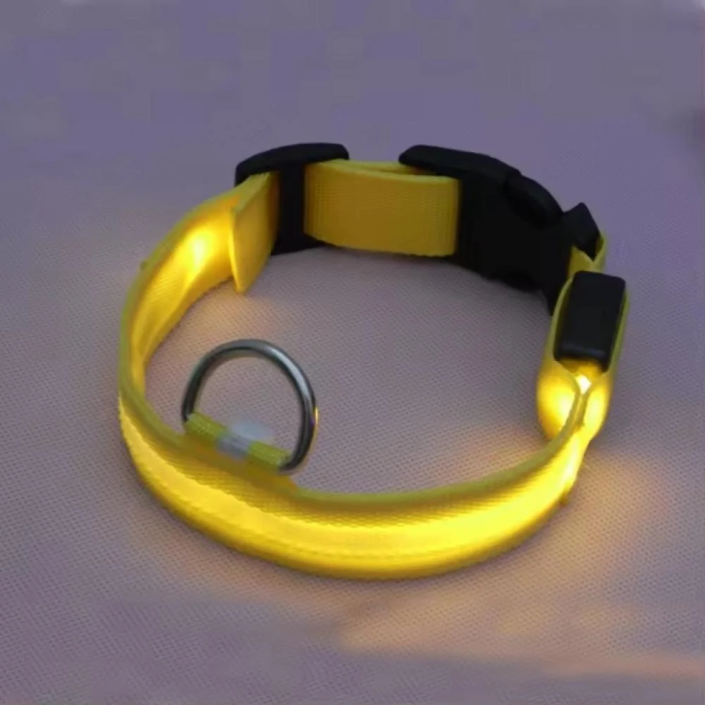 Svietiaci obojok pre psa s USB nabíjaním