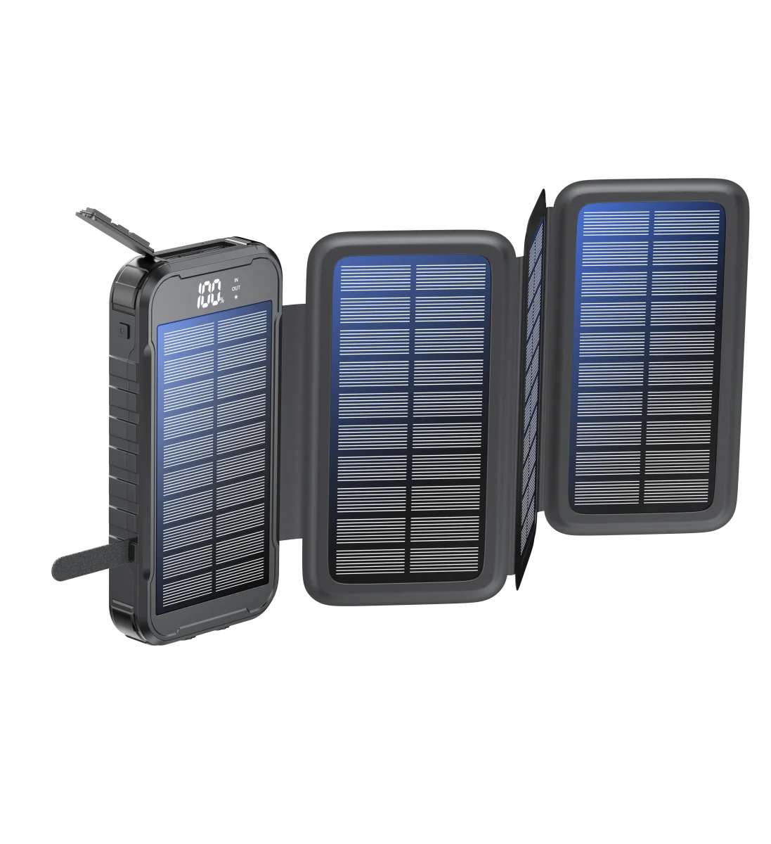 Powerbanka BOOMPODS Neutron FOLD SOLAR 16000mAh čierna