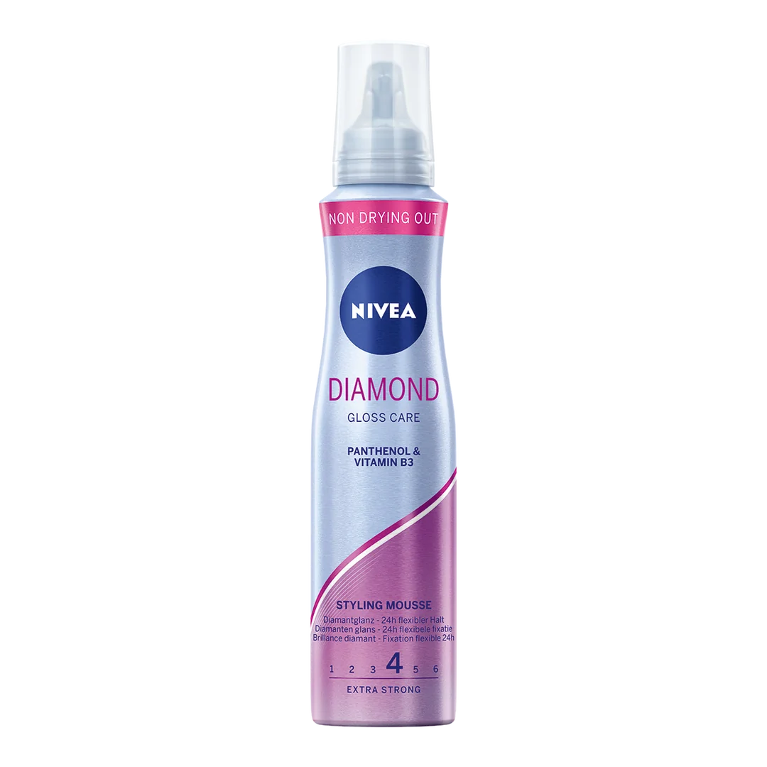 NIVEA Diamond Gloss Care penové tužidlo 150ml