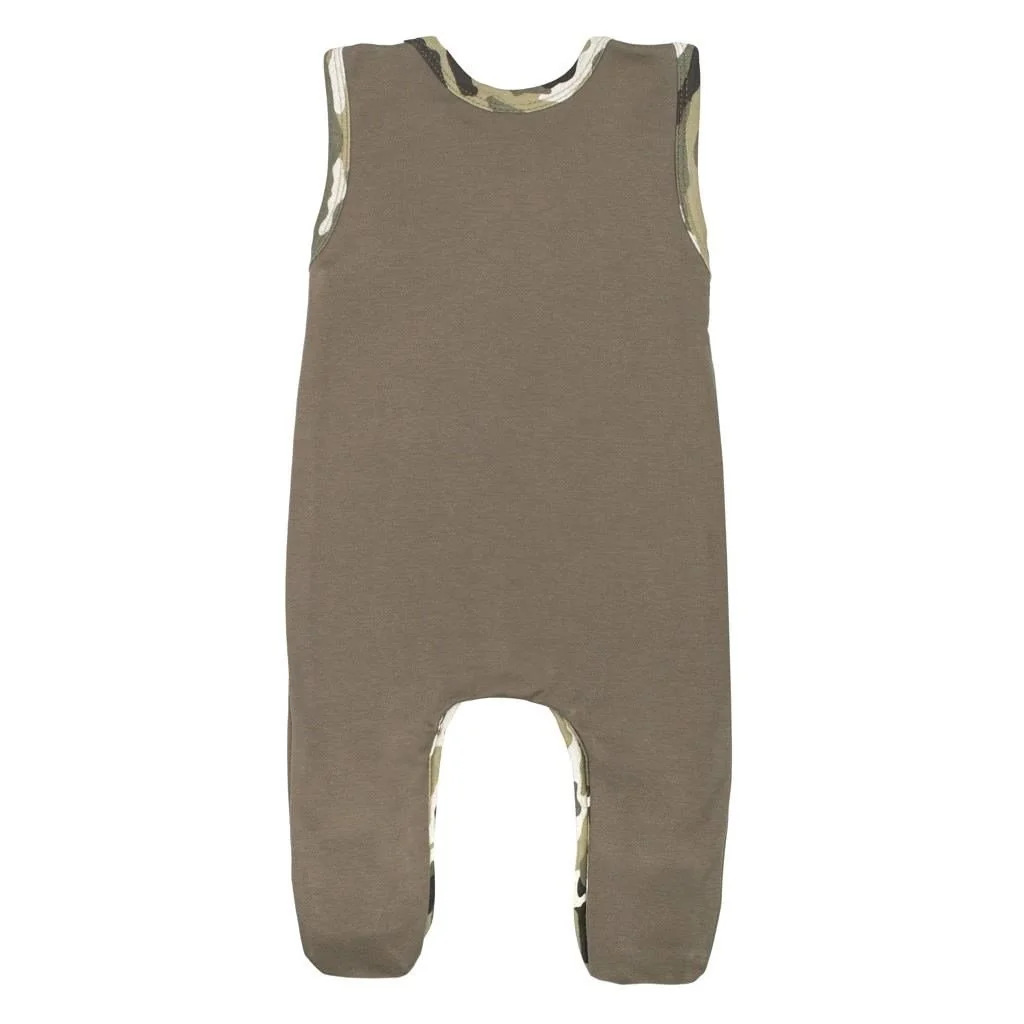 Dojčenské dupačky Army girl, vel. 86 (12-18m)