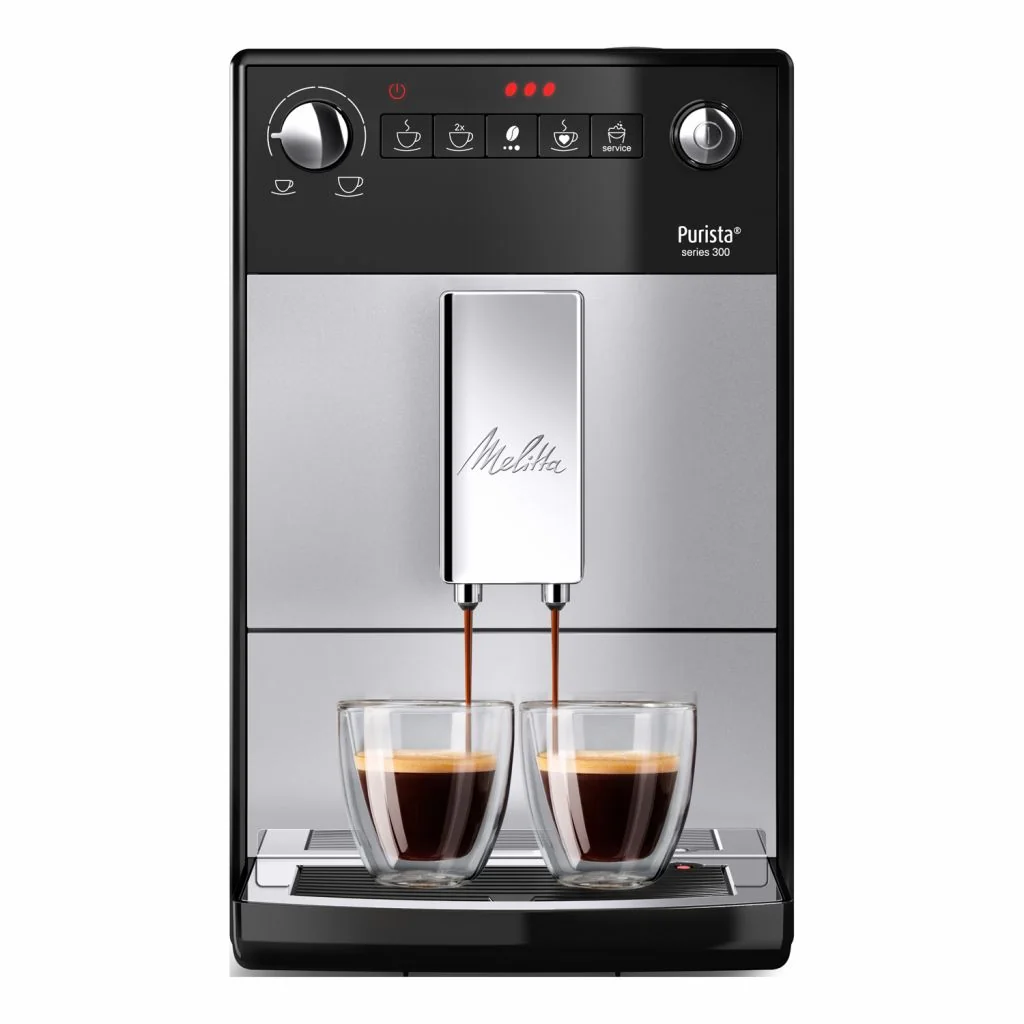 Melitta Purista Strieborná 1×1 ks kávovar