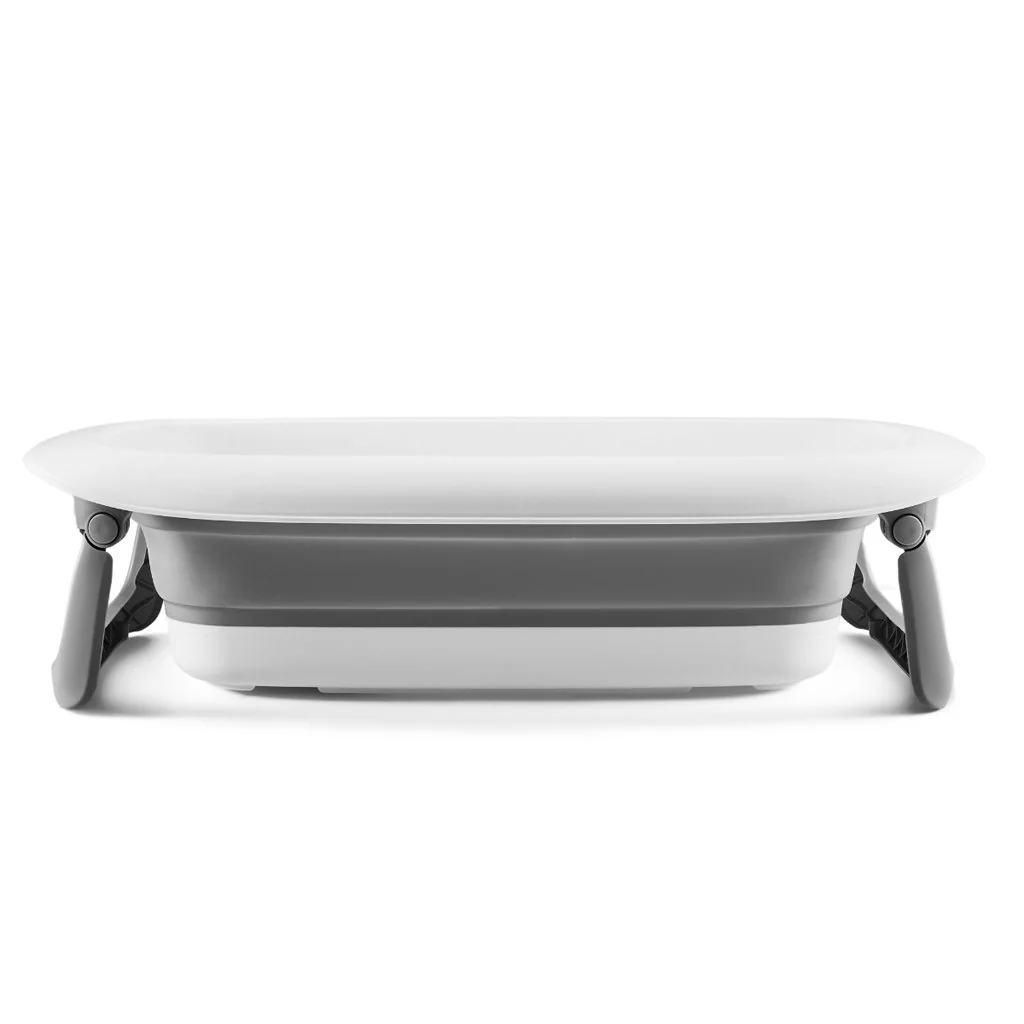 Stolík prebaľovací s vaničkou Bubbly Grey