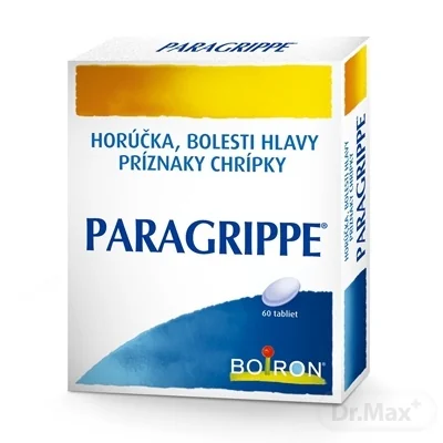PARAGRIPPE 1×60 tbl, homeopatický liek
