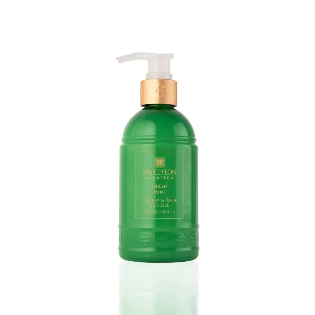 Chladivý gél na nohy s Aloe Vera a mätou Green Mint 250 ml