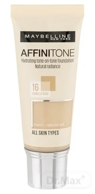 MAYBELLINE AFFINITONE make-up 16 VANILLA ROSE 1×30 ml, hydratačný make-up