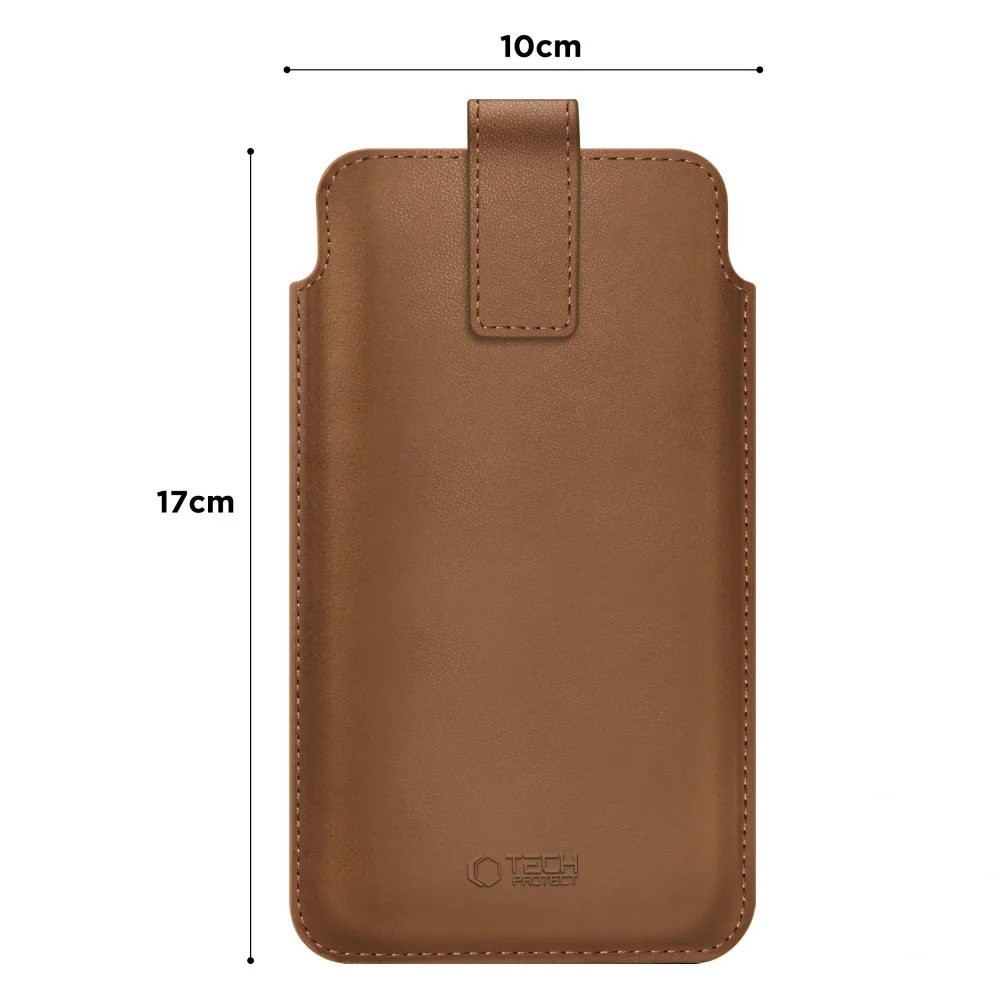 Tech-Protect SM65 univerzálne puzdro 6 - 6.9'', hnedé