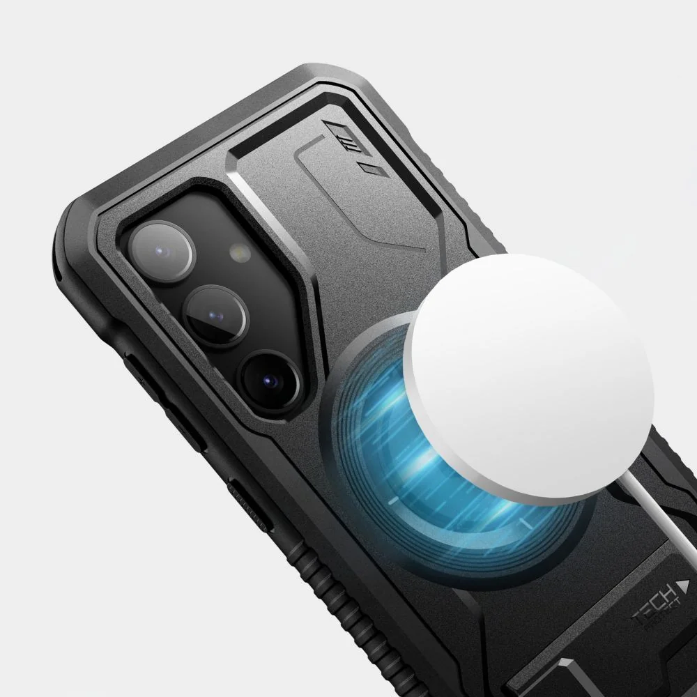 Tech-Protect Kevlar MagSafe kryt na Samsung Galaxy S24 Plus, čierny