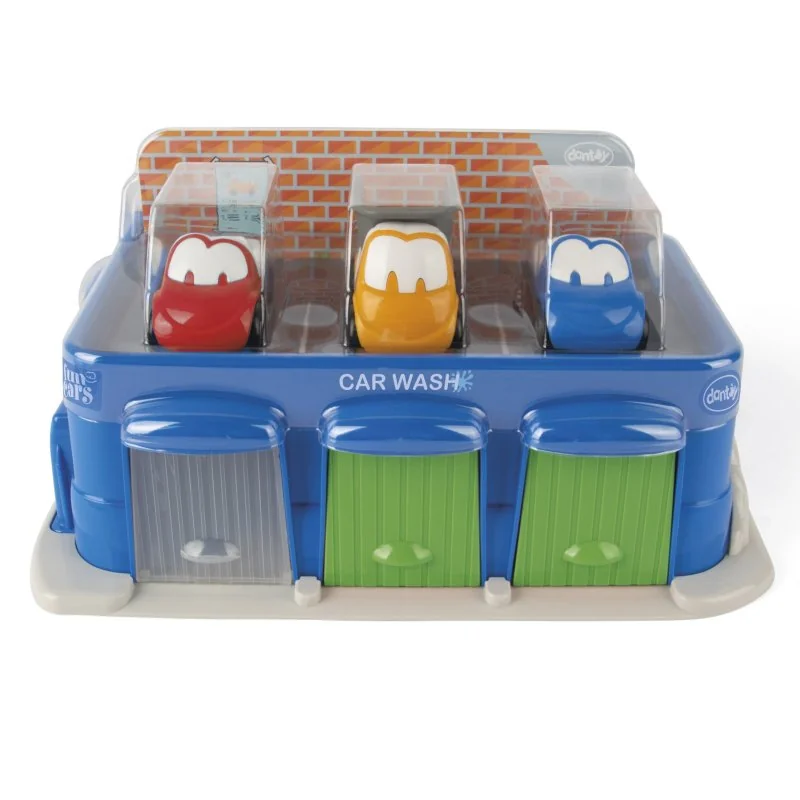 DANTOY fun Cars autoumývačka se 3 autíčky 4ks 12m+