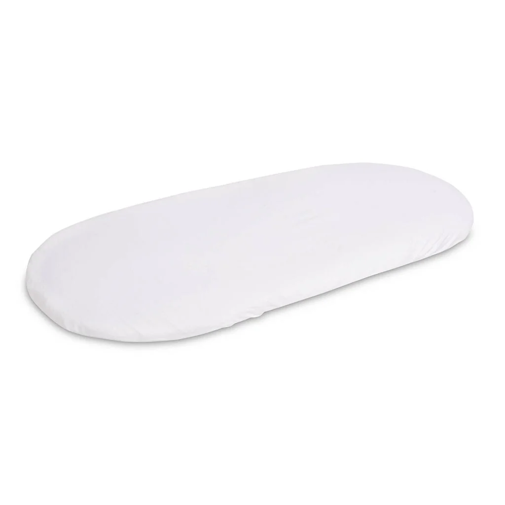 Nepremokavé prestieradlo Jersey do kočíka Sensillo biela 35x75 cm ,