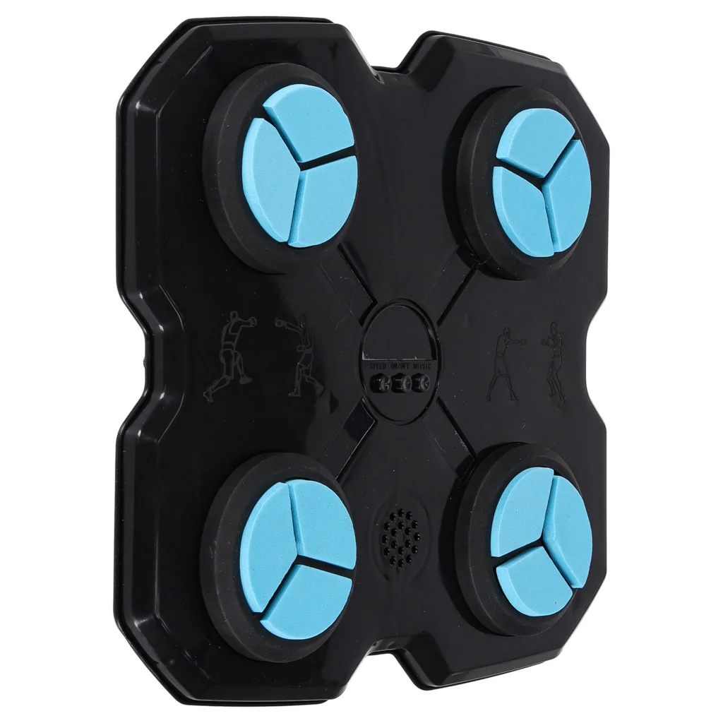 Boxerský tréningový terč na stenu LED, hudba, USB – rukavice