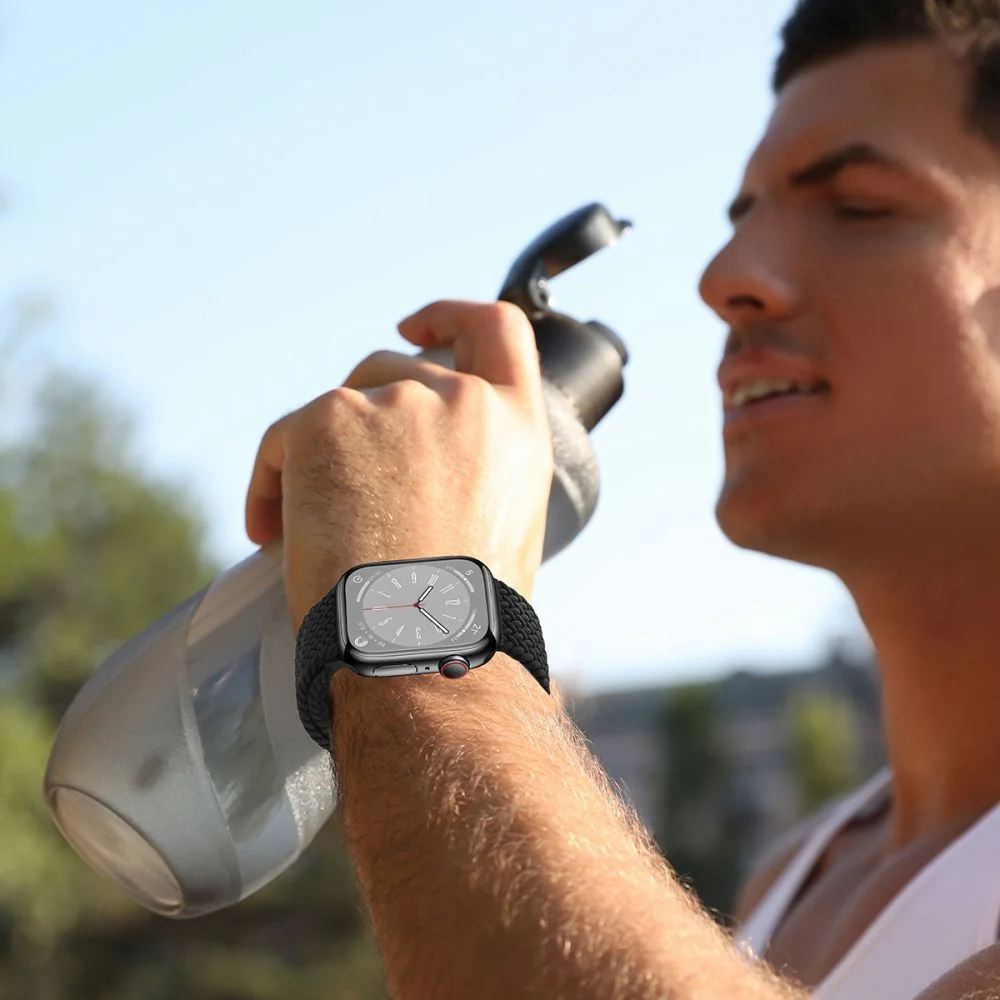 Tech-Protect Nylon Mag remienok na Apple Watch 42/44/45/49mm starlight