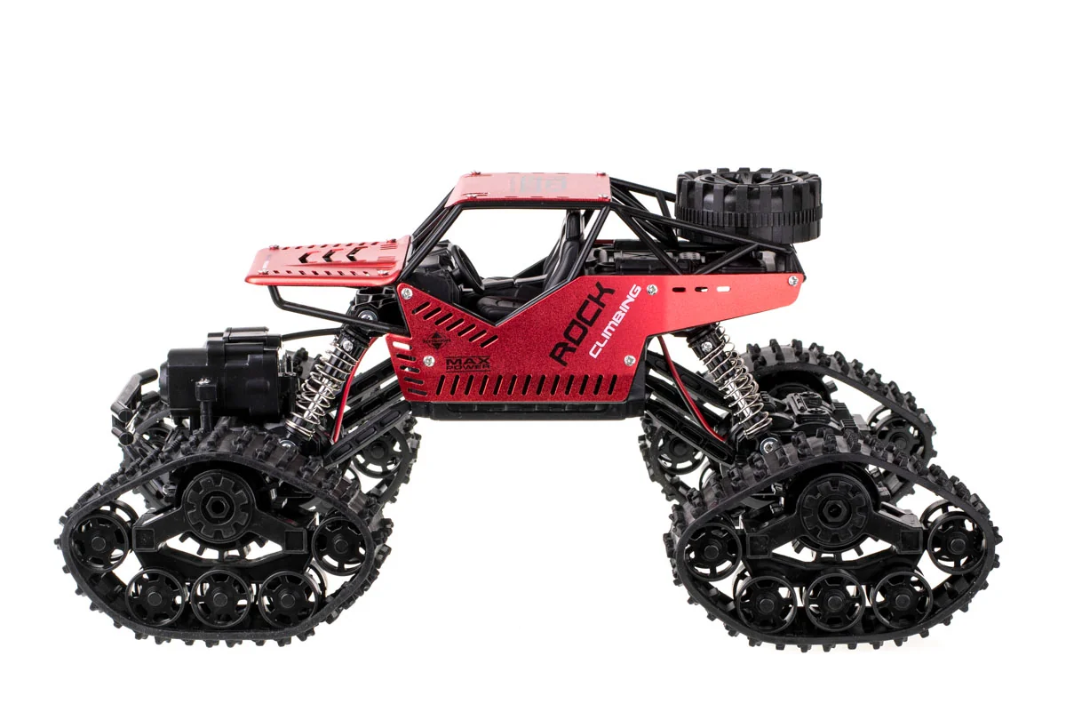 RC terénne auto Rock Crawler 4x4 2v1 – červené