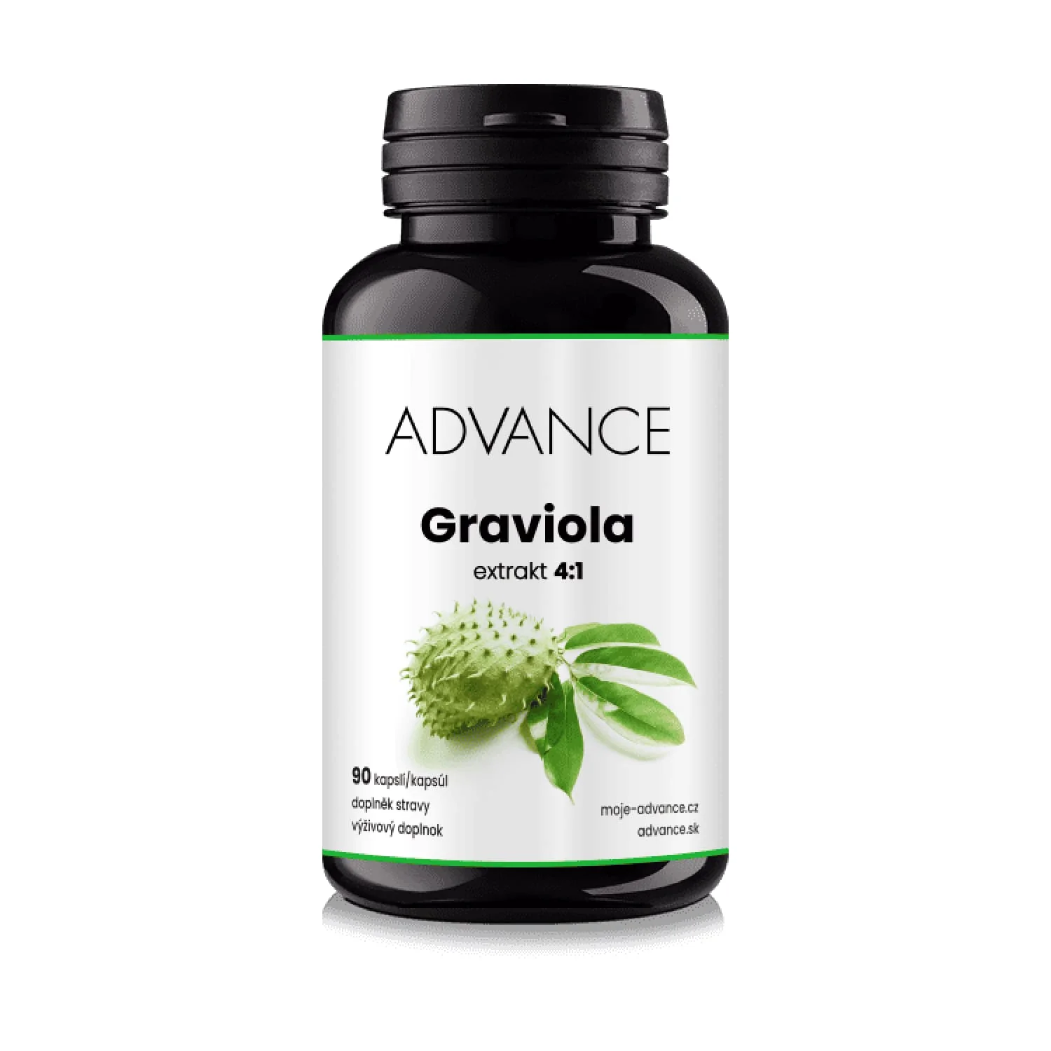 ADVANCE Graviola 90 kapsúl - extrakt 4:1 1×90 tbl, výživový doplnok