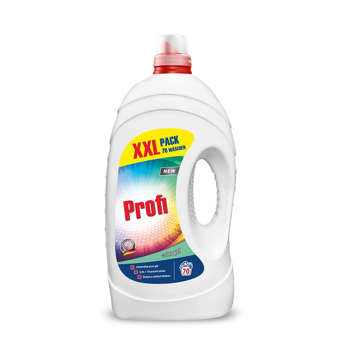 Profi prací gél 5,5L / 70 praní Color 1×5,5L, gél na pranie