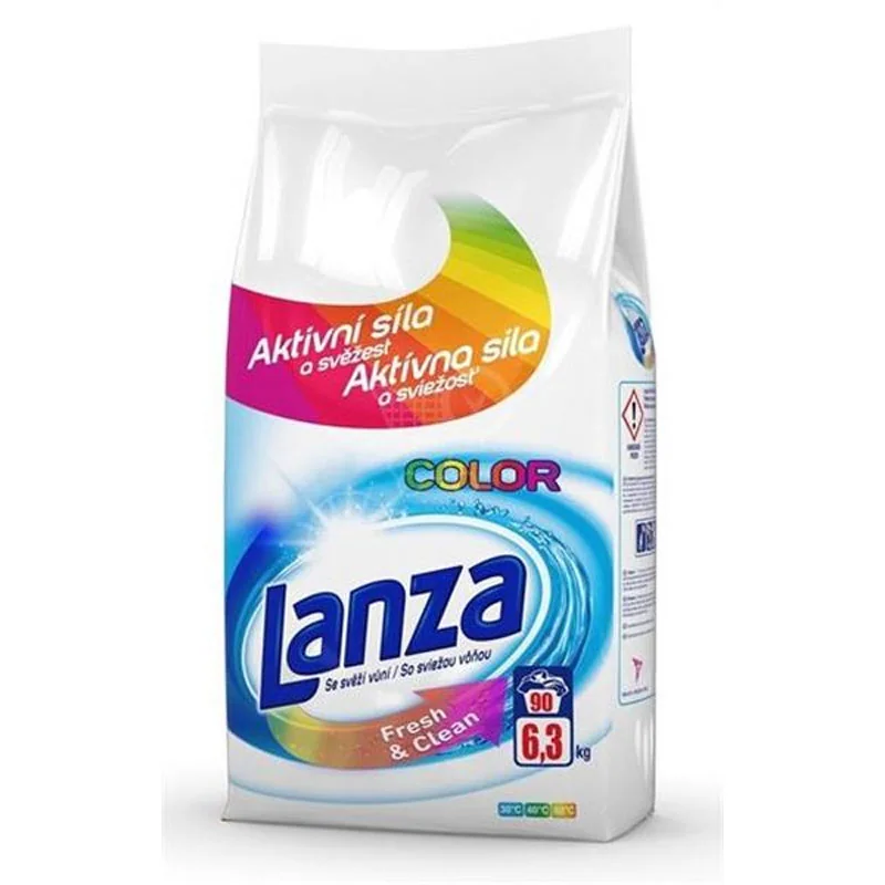LANZA prací prášok 6,3kg / 84 praní Color 