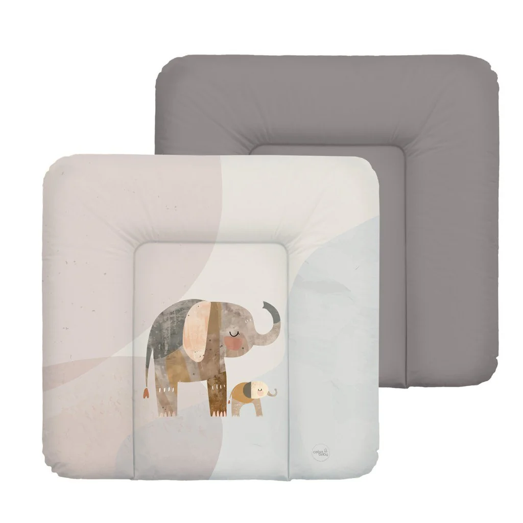 Podložka prebaľovacia mäkká (75x72) Basic Elephant Family