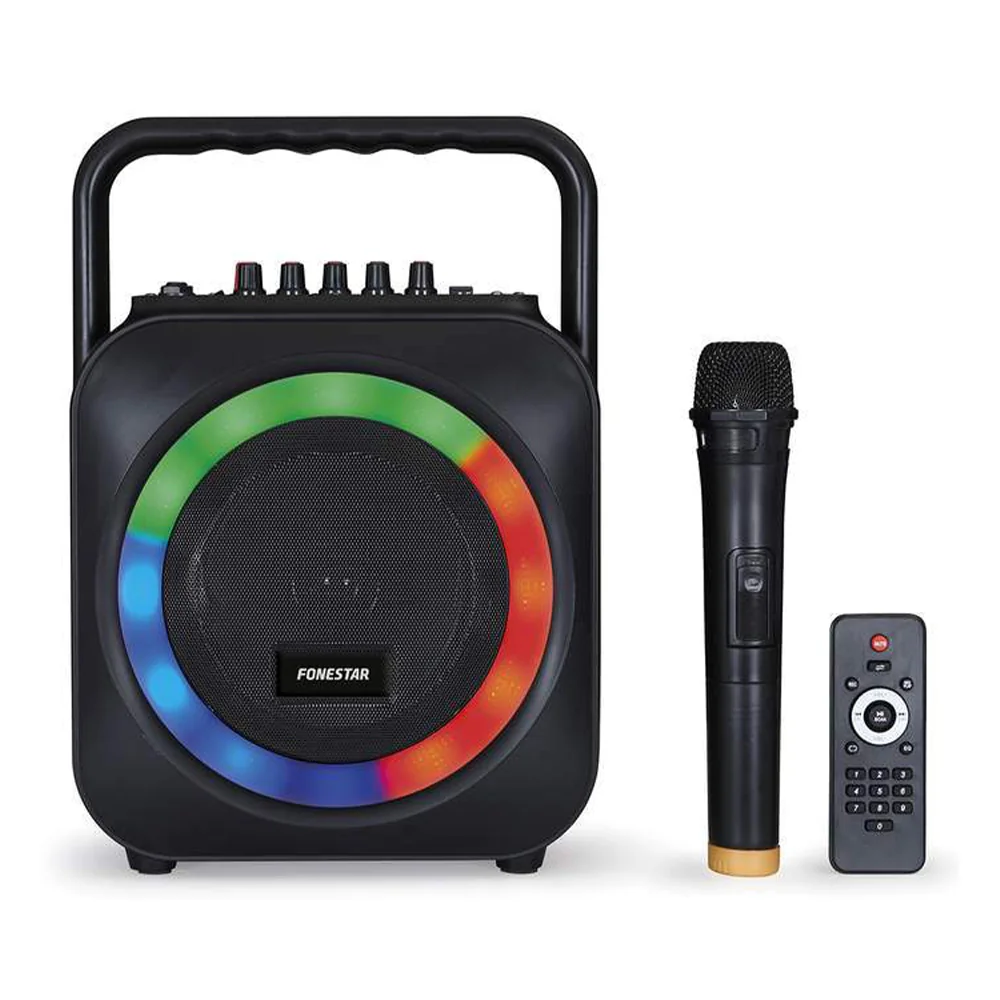 BOX35LED Fonestar prenosný reproduktor s mikrofónom