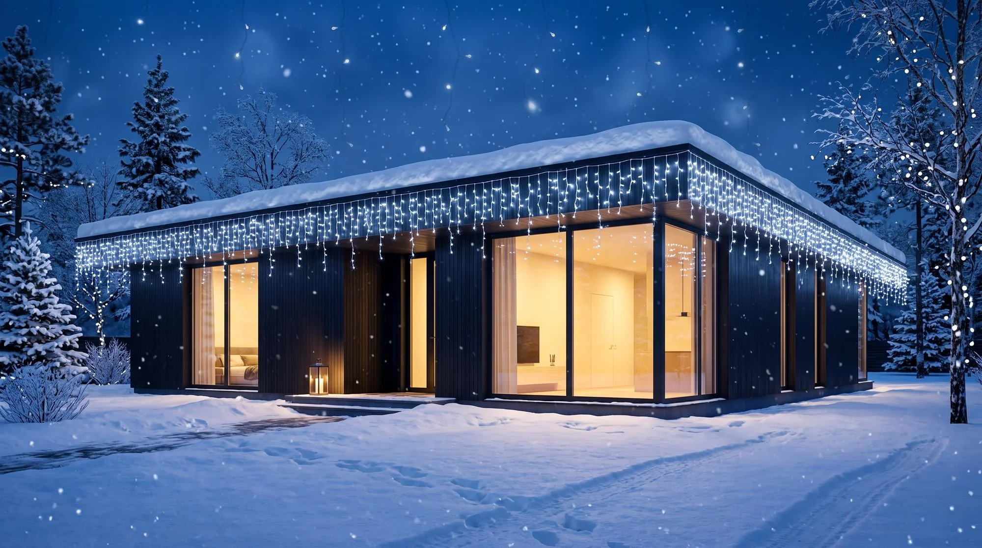 MagicHome LED reťaz, 1 ks Časovač, 504 LED studená biela, 9+1 funkcií, 20 m, IP44