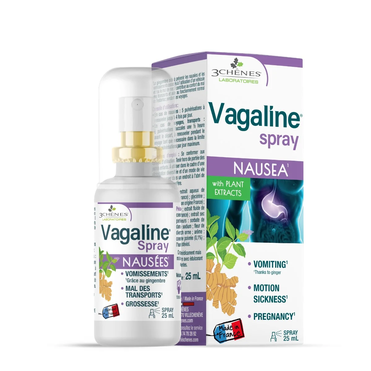 3CHENES Vagaline Spray Buccal 1×25 ml, výživový doplnok