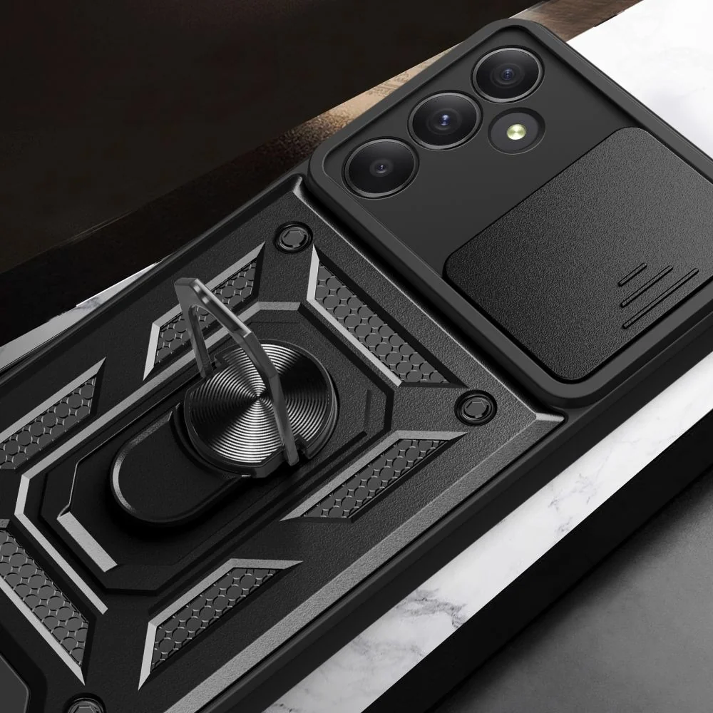 Tech-Protect Camshield kryt na Samsung Galaxy A55 5G, čierny