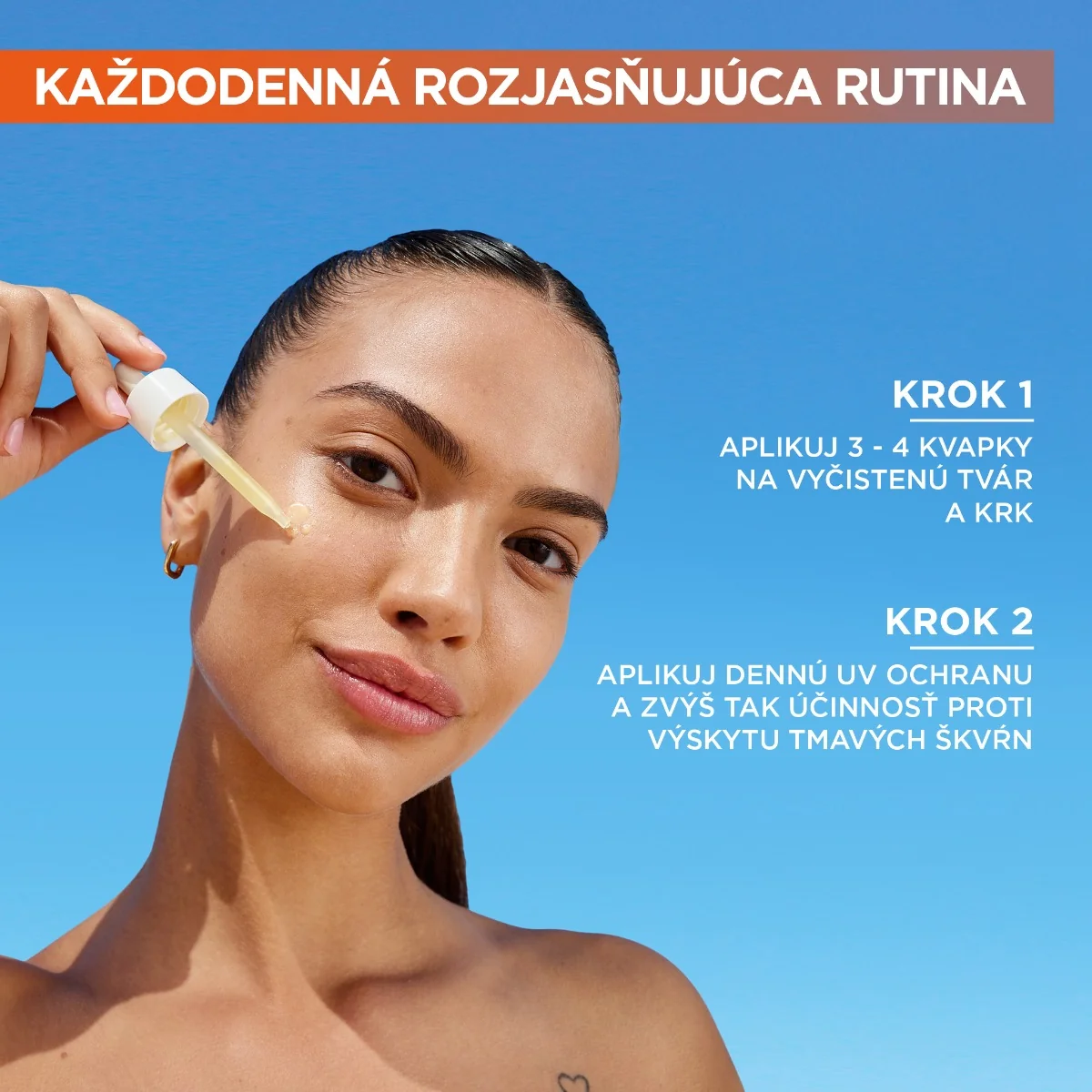 Garnier Skin Naturals Vitamín C+ rozjasňujúce sérum 1×30 ml, sérum