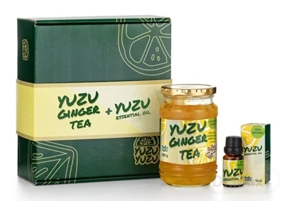 YUZU YUZU Harmony box 1×1 set, Yuzu ginger tea a ginger root oil