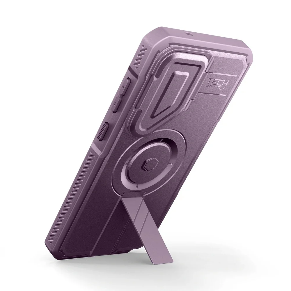 Tech-Protect Kevlar MagSafe kryt na Samsung Galaxy S26 Ultra, fialový