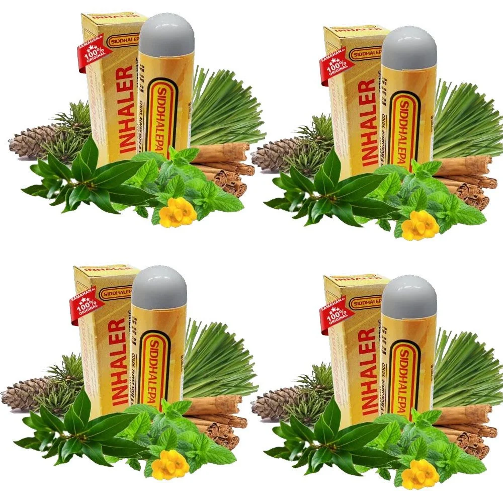 Inhalátor Siddhalepa 5ml | 4ks 4×5 ml, inhalátor