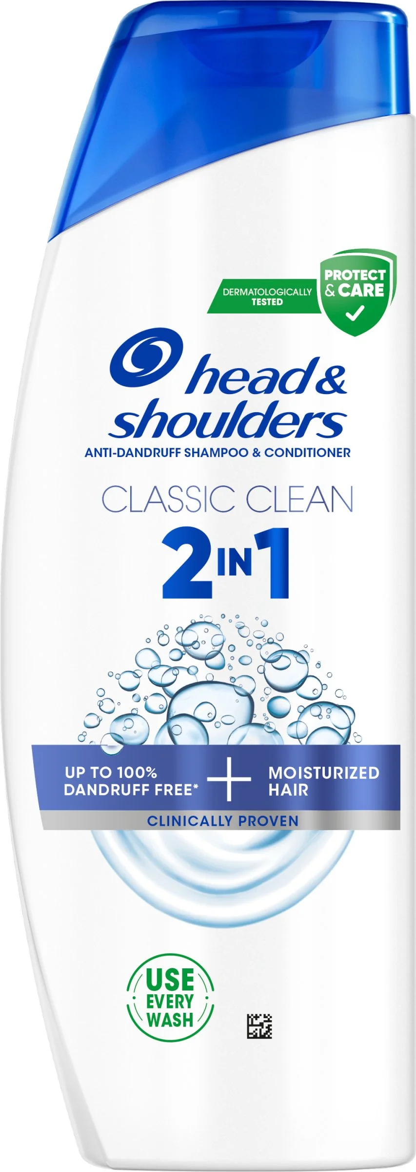 H&S SHP 2V1 CLASSIC CLEAN 330ML 1×330 ml, šampón proti lupinám