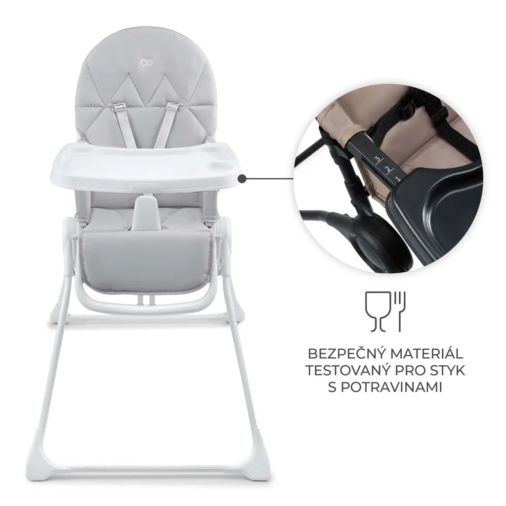 Stolička jedálenská Binci Light Grey