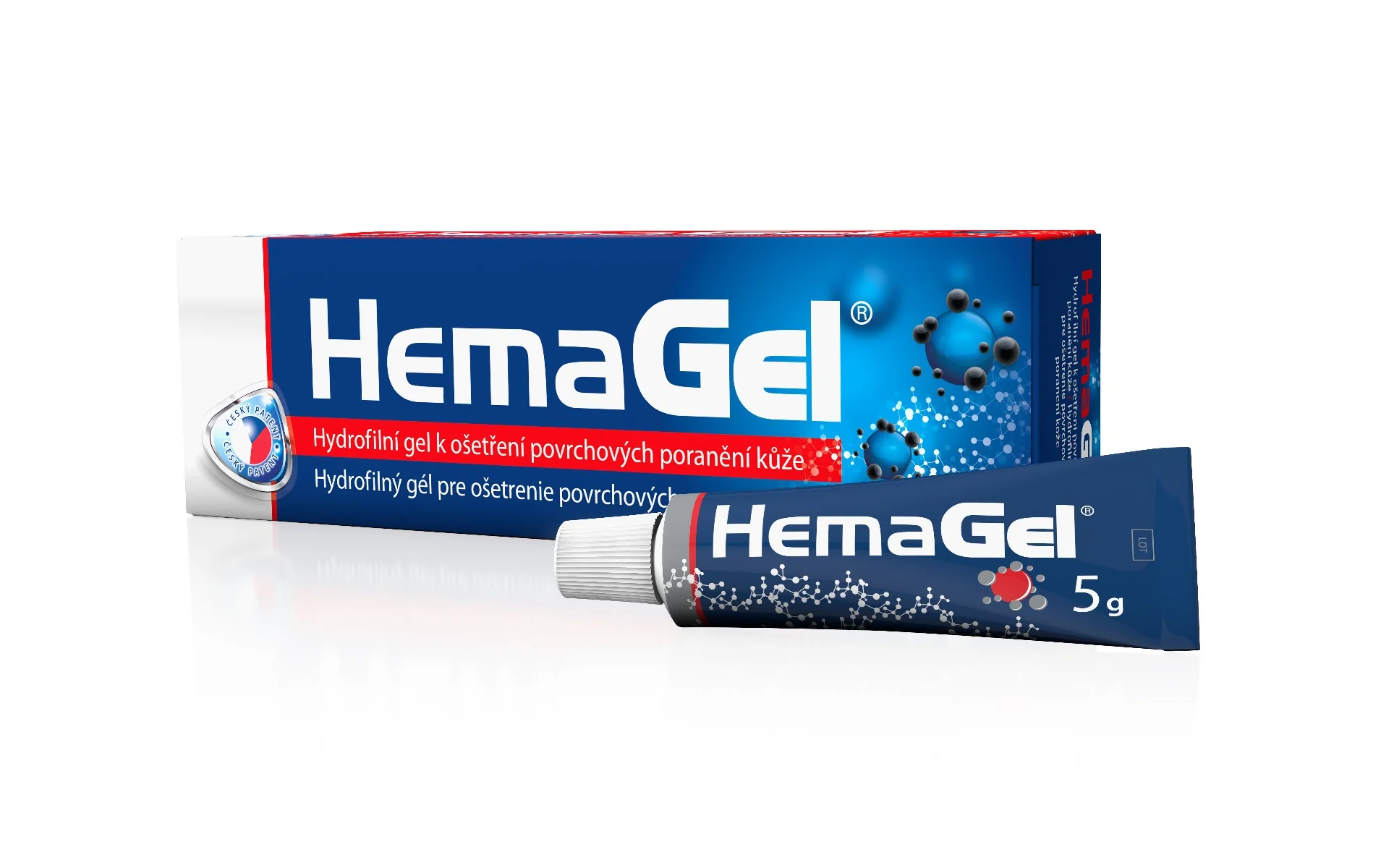 HEMAGEL 5G 1×5 g, hydrofilný gél