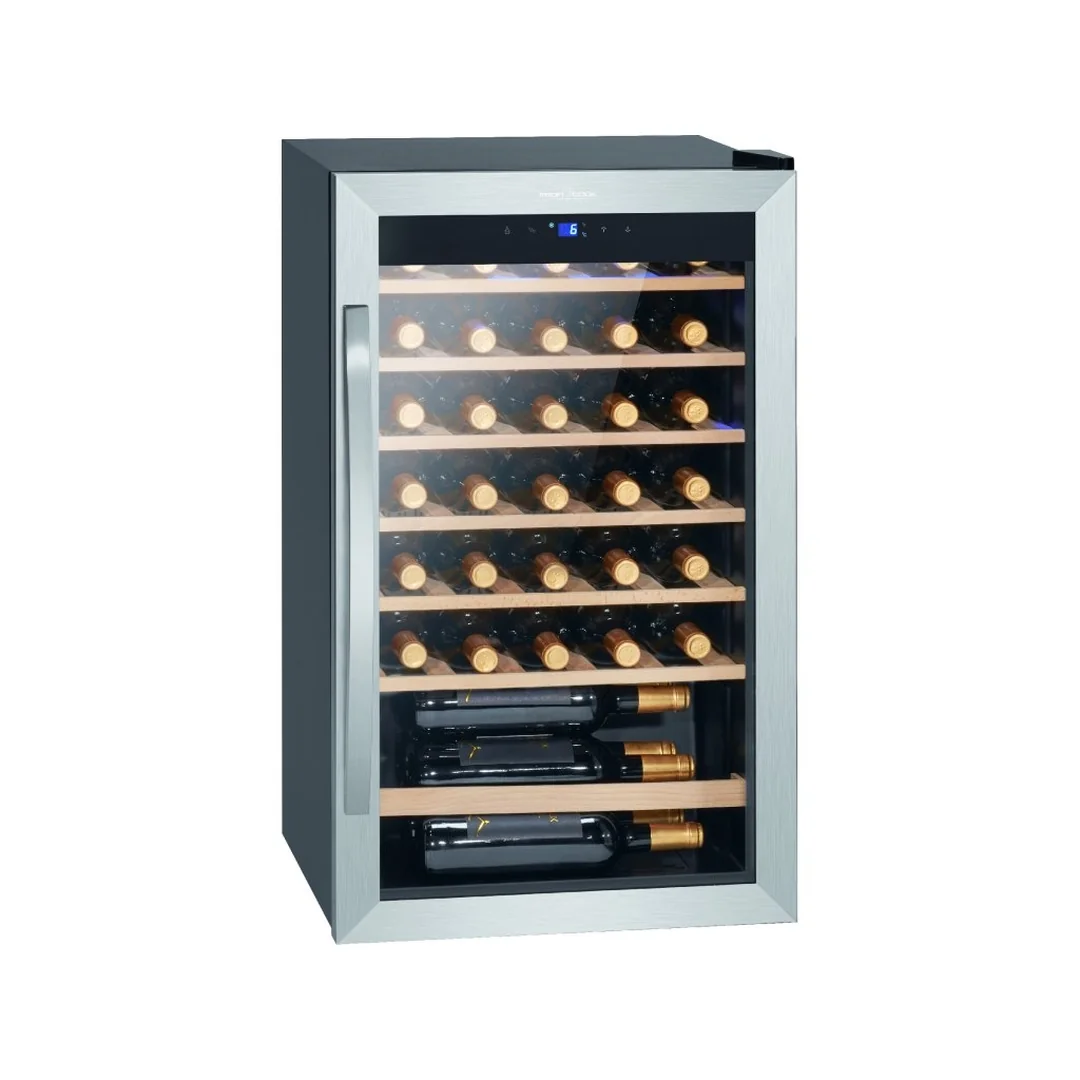 ProfiCook WK 1235 vinotéka 36 fliaš, nerezová oceľ, 95 l