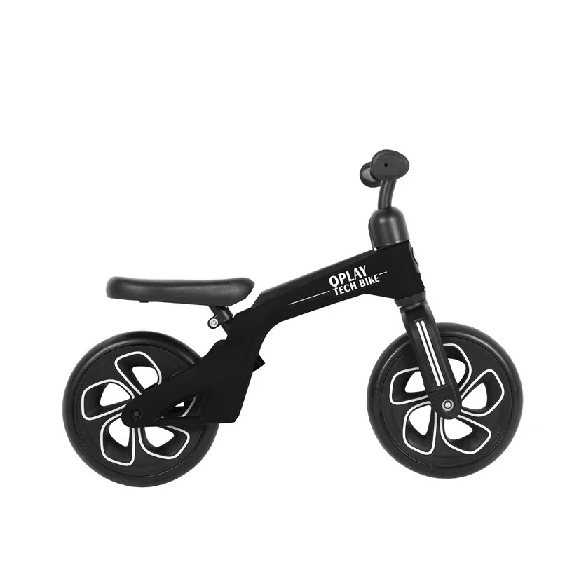 Odrážadlo Tech Black, vek 2 - 4 roky, do 30 kg