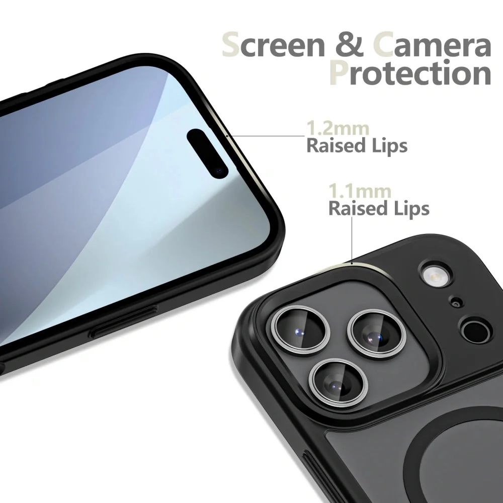 Tech-Protect MagMat MagSafe kryt na iPhone 17 Pro, čierny