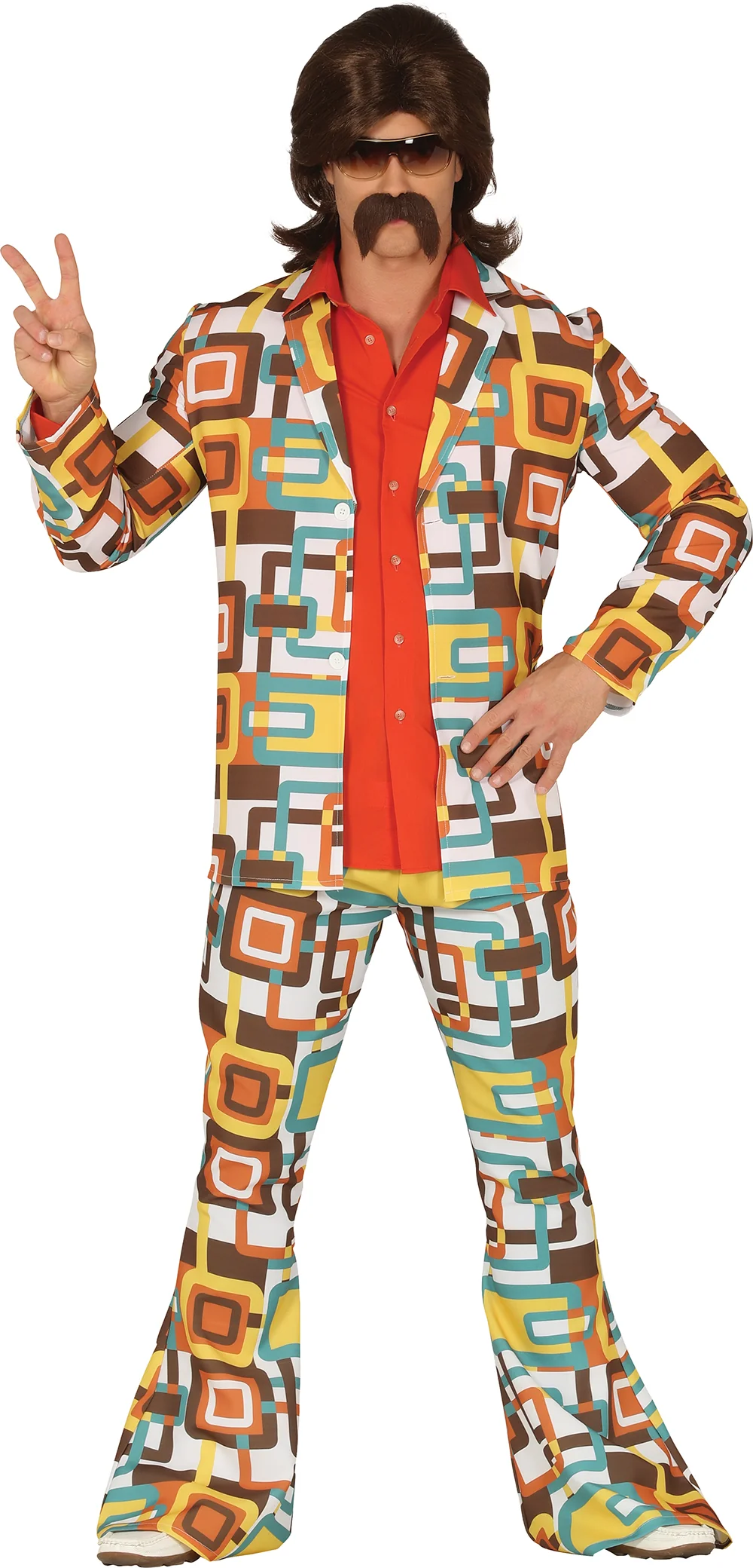Kostým Disco 70s retro oblek M 48-50