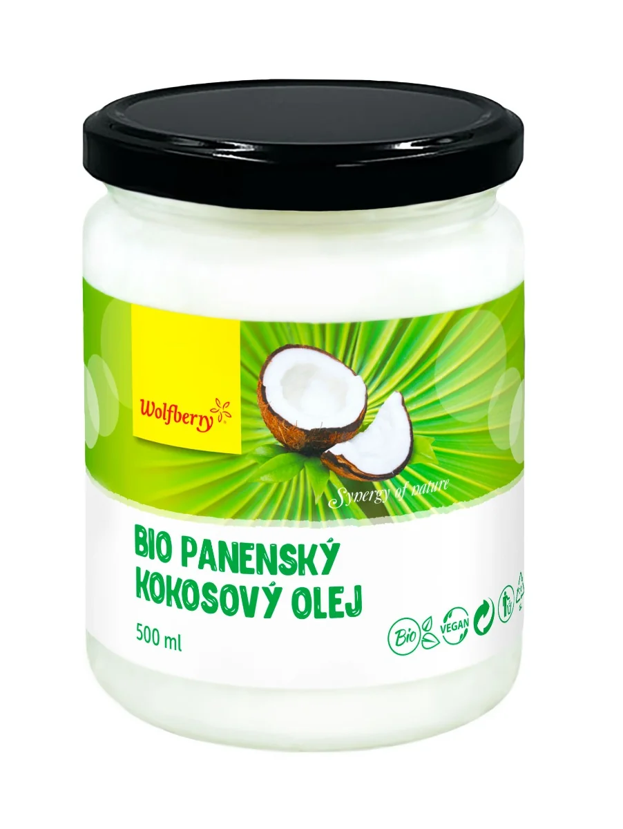 Wolfberry Panenský kokosový olej BIO 500 ml