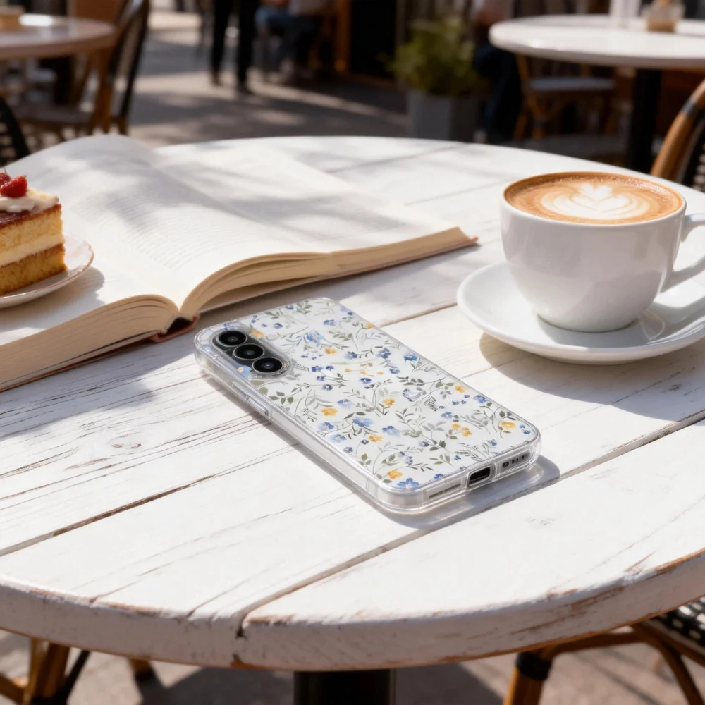 Tech-Protect FlexAir kryt na Samsung Galaxy A57 5G, spring flowers
