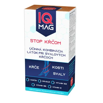 IQ MAG STOP KŔČOM 1×60 tbl, výživový doplnok