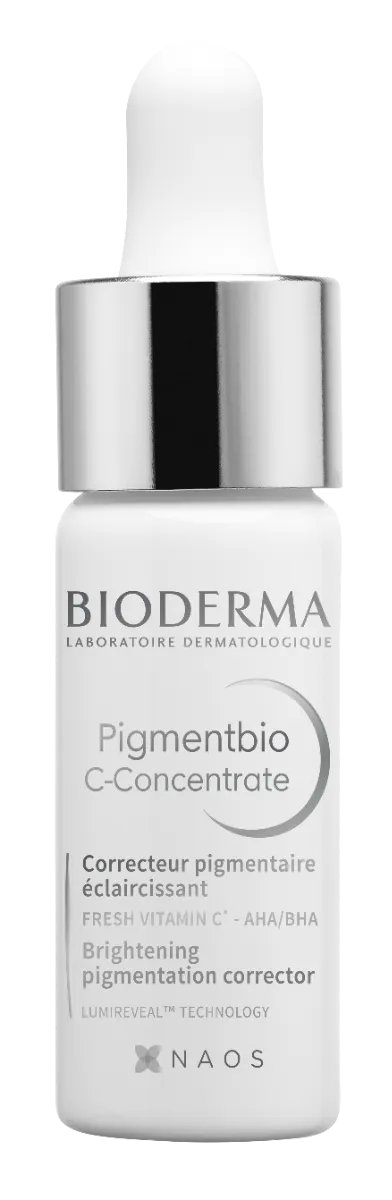 BIODERMA Pigmentbio C-koncentrát, sérum proti pigmentovým škvrnám s vitaminem C 1×15 ml, korekčné sérum