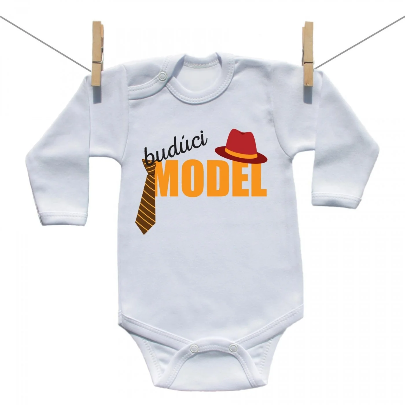 Boodyy Body s dlhým rukávom Budúci model Veľkosť: 92