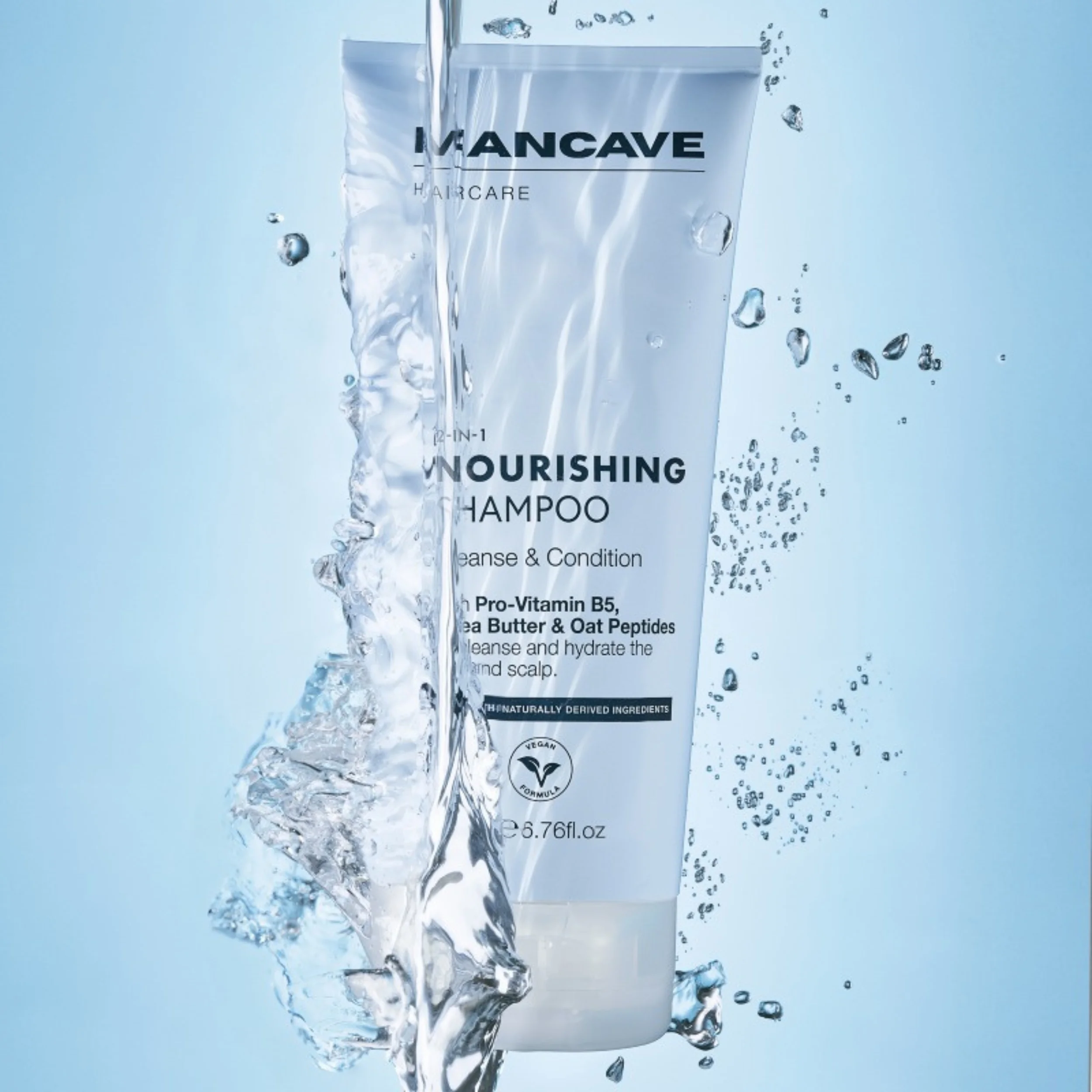 MANCAVE vyživujúci šampón  2v1 Shampoo 200ml 