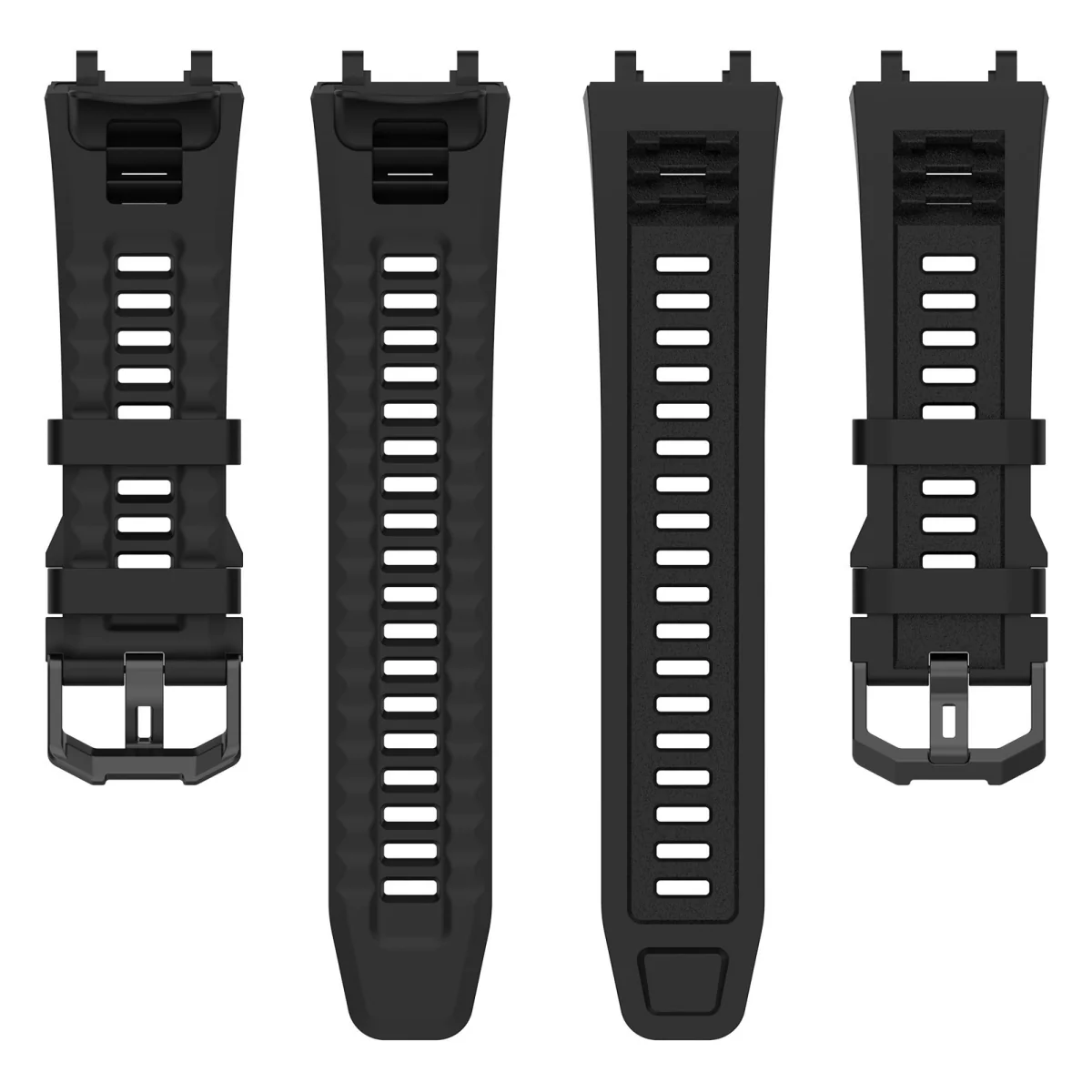 BStrap Silicone remienok na Xiaomi Amazfit Active Edge black