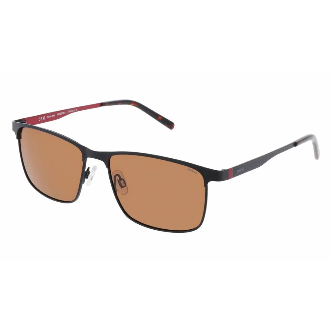 INVU IB12511A slnečné okuliare matt black-red Pánske slnečné okuliare
