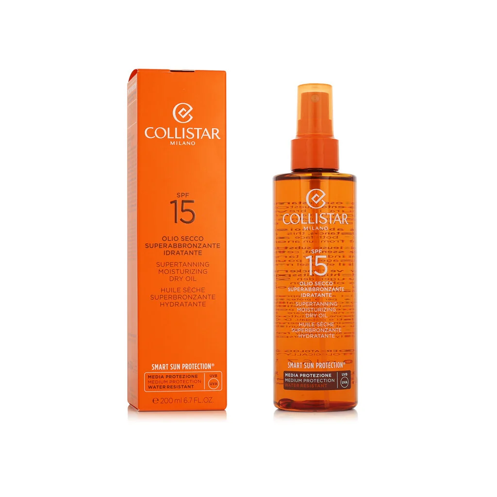 Collistar Smart Sun Protection® Supertanning Moisturizing Dry Oil SPF 15 200 ml