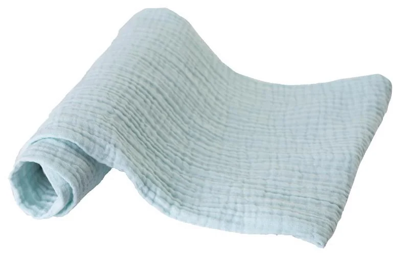 BABYMATEX Plienka bavlnená Muslin 3ks Svetlo Tyrkysová 70x80 cm 1×1 ks, multifunkčné