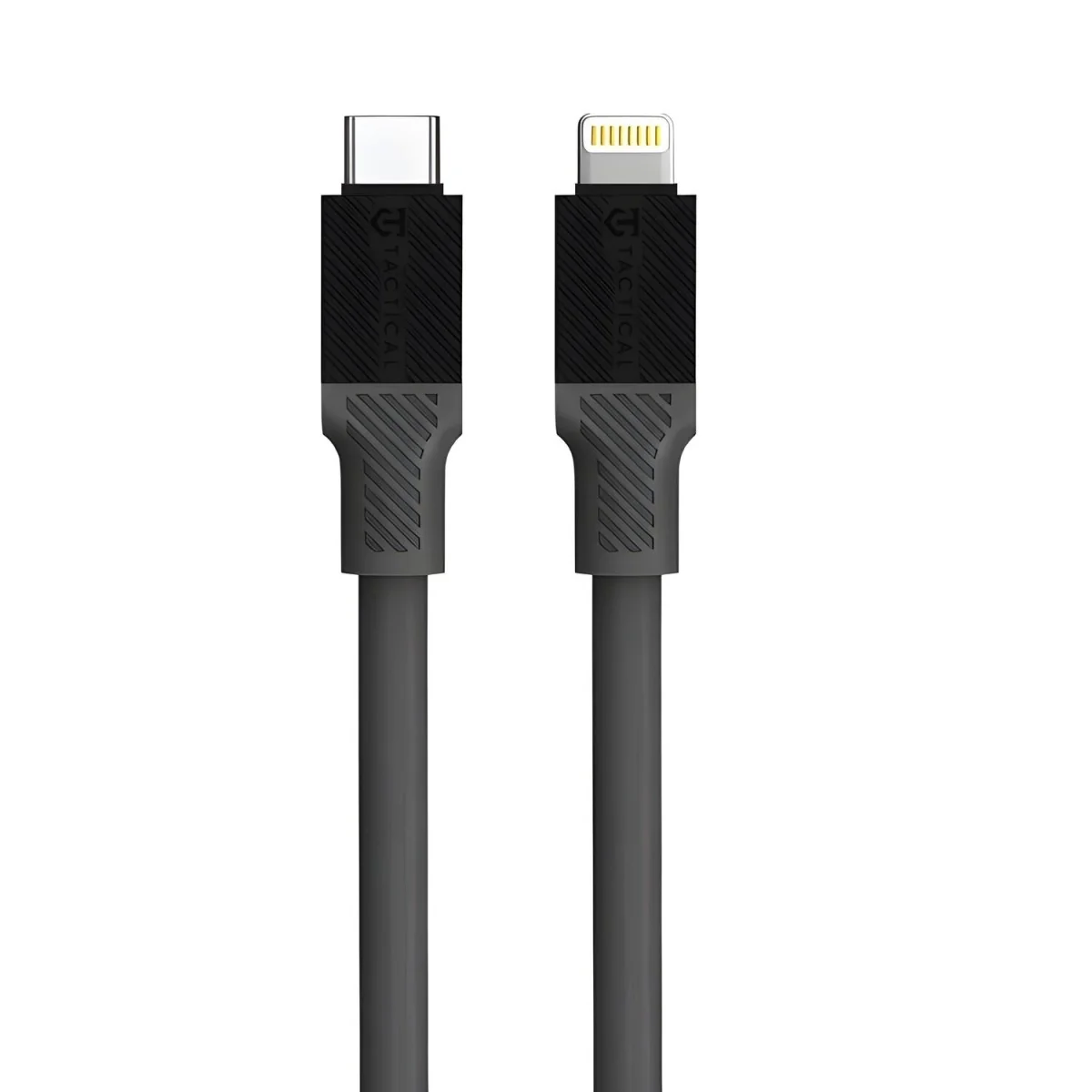 Kábel USB-C/Lightning 1m Sivá 6 mm zamatového dotyku