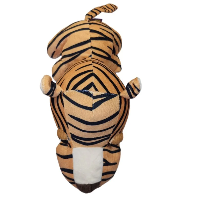 Plyšová pískacia hračka pre psa - tiger 30cm
