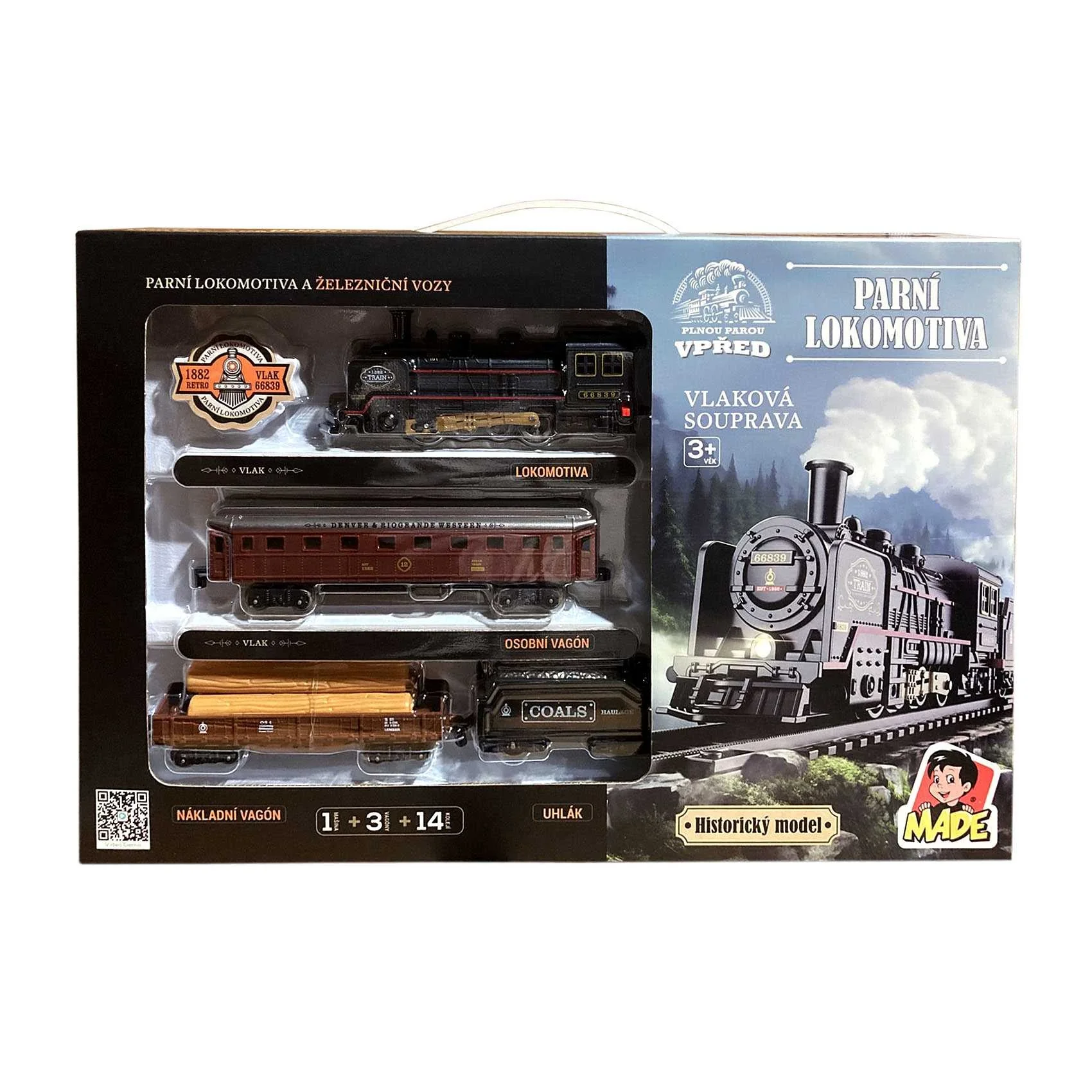 Historický model Parná lokomotíva , 224757