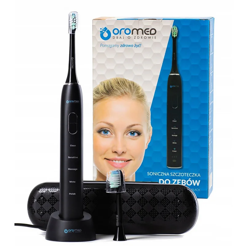 Sonická zubná kefka OROMED ORO-BRUSH BLACK